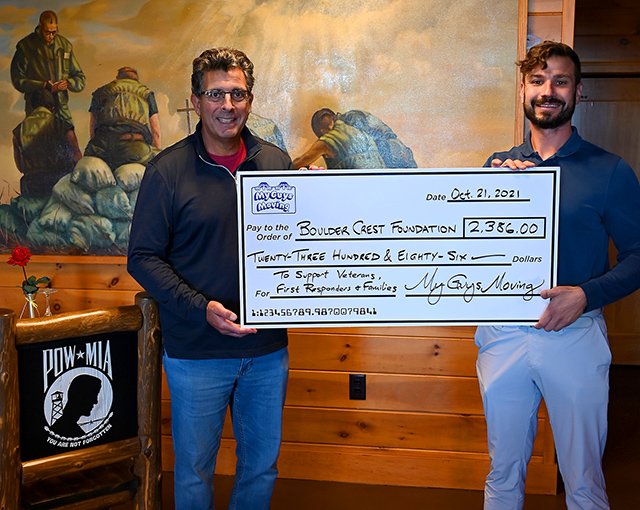 presentation of donation
