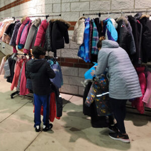 coats for those needing them