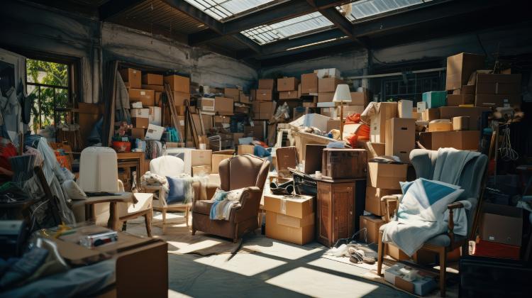 Pile Of Items Ready For The Herndon VA Junk Removal Services Specialists