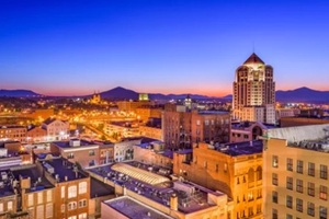 roanoke, virginia, USA skyline