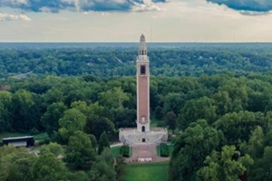virginia war memorial carillon in william byrd park, richmond, virginia