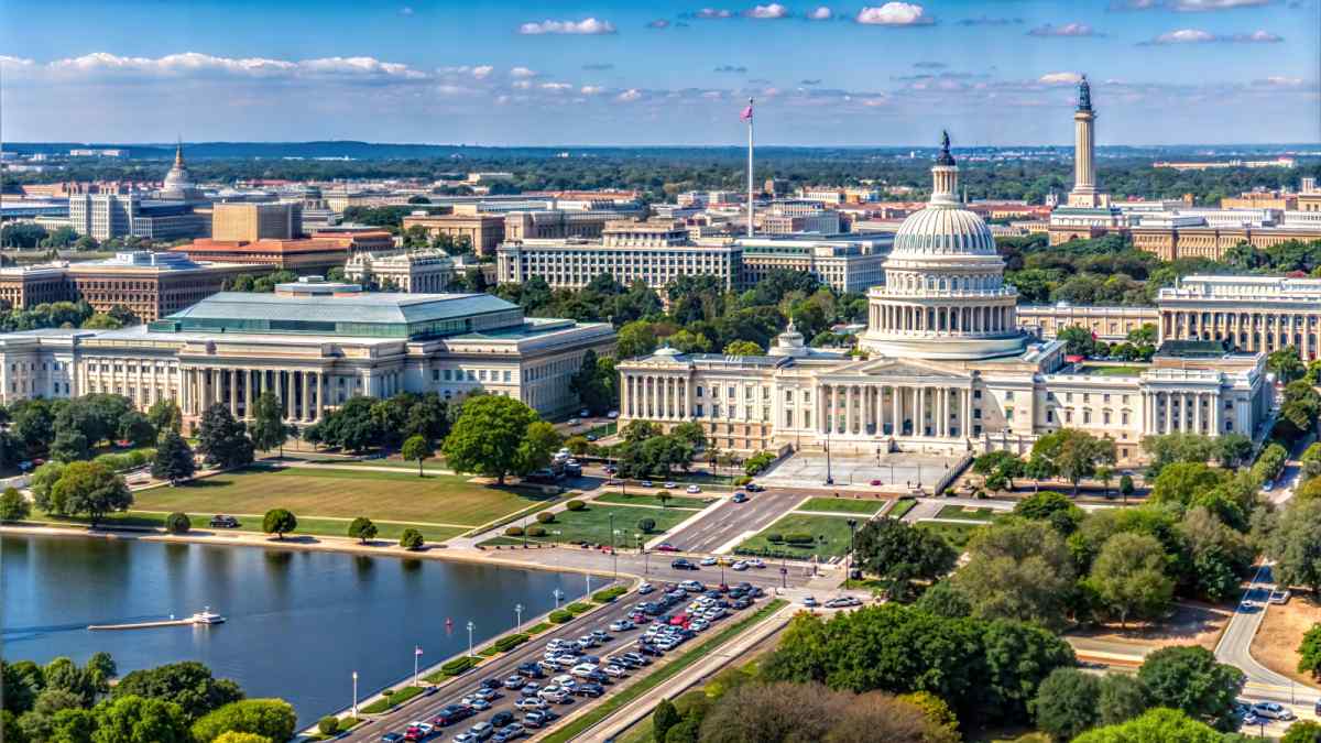 United States Capitol building in Washington D.C.